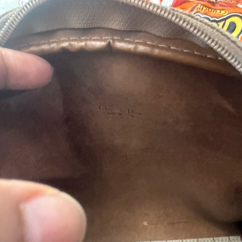 Dior Beige & Brown Monogram Crossbody Shoulder Bag - Picture 5 of 7